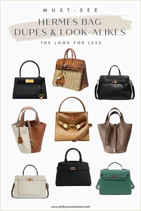 clear hermes bag dupe|hermes kelly look alike bag.